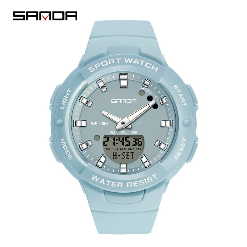 SANDA Watch Casual Digital Watch Outdoor Multifunction Sport Watches For Men Electronic Wristwatch mens 5Bar Waterproof Watch 
SANDA Watch Casual Digital Watch Outdoor Multifunction Sport Watches For Men Electronic Wristwatch mens 5Bar Waterproof Watch