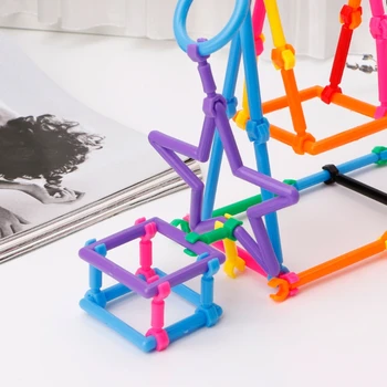53Pcs Handmade Baby Plastic Intelligence Sticks Educational Building Blocks Toys QX2D
53Pcs Handmade Baby Plastic Intelligence Sticks Educational Building Blocks Toys QX2D