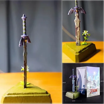 

26cm In Stock Zelda Skyward Sword link Master Sword Action Figure Model Toys Doll For Gift