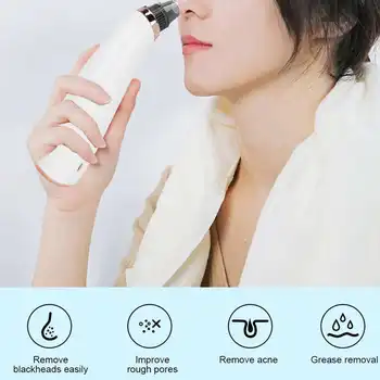 Acne 5 in 1 Electric Blackhead Removal Suction Instrument Hot Compress Face Pore Cleaner Gold Black Head Remover Tool
Acne 5 in 1 Electric Blackhead Removal Suction Instrument Hot Compress Face Pore Cleaner Gold Black Head Remover Tool
