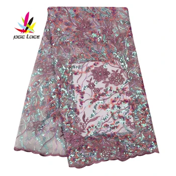 Elegant Sequins Lace Fabrics For Evening Party 2020 High Quailty African Embroidered Nigerian Tulle French Mesh Lace AMY3148B
Elegant Sequins Lace Fabrics For Evening Party 2020 High Quailty African Embroidered Nigerian Tulle French Mesh Lace AMY3148B