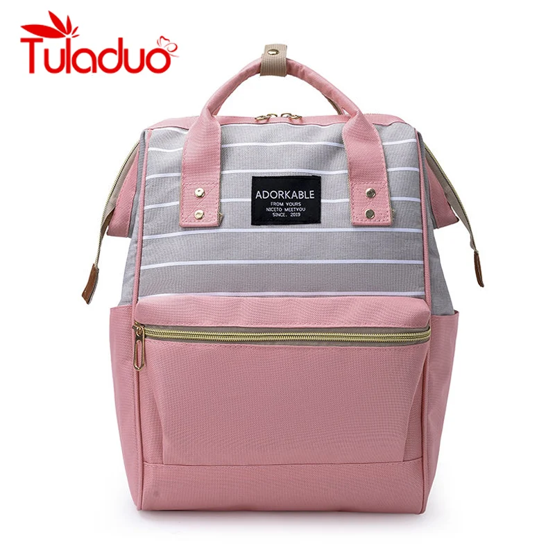 Women School Backpacks Female Large Diaper Backpacks Multi-Pocket Laptop Shoulder Bags Mummy Backpacks Travel Mom Diaper Bags
Women School Backpacks Female Large Diaper Backpacks Multi-Pocket Laptop Shoulder Bags Mummy Backpacks Travel Mom Diaper Bags