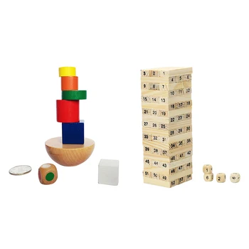 2 Set Wooden Balancing Game Children Puzzle Educational Building Blocks Creative Toy, 1 Set Height 16.5 Cm & 1 Set Dia.60Mm
2 Set Wooden Balancing Game Children Puzzle Educational Building Blocks Creative Toy, 1 Set Height 16.5 Cm & 1 Set Dia.60Mm