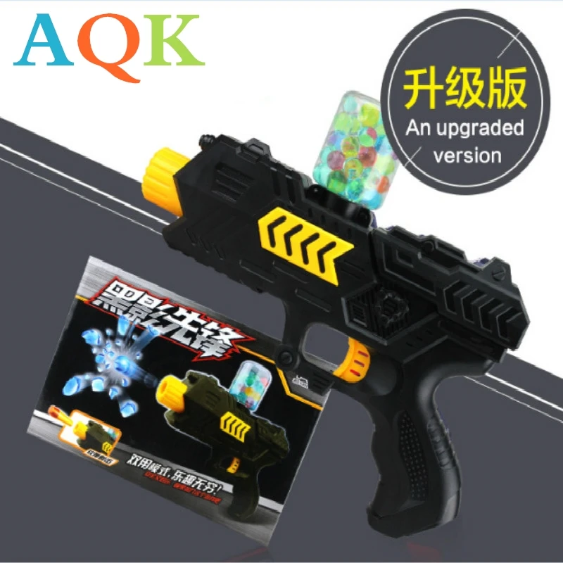 Black Shadow Pioneer Soft Bullet Water Bullet Gun Two-in-One Dual-Purpose Foam Crystal Bullet Toy Outdoors Children Shooting
Black Shadow Pioneer Soft Bullet Water Bullet Gun Two-in-One Dual-Purpose Foam Crystal Bullet Toy Outdoors Children Shooting