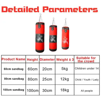4 Pcs Set Hollow Three-Layer Sanda Boxingoxing Punching Bag Hanging Accessories Red Hanging Hollow Sandbag Tumbler Home Fitness
4 Pcs Set Hollow Three-Layer Sanda Boxingoxing Punching Bag Hanging Accessories Red Hanging Hollow Sandbag Tumbler Home Fitness