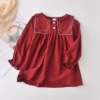 New 2020 spring autumn clothing Kids clothes girls long sleeve dress for children cotton A-line girl costume
New 2020 spring autumn clothing Kids clothes girls long sleeve dress for children cotton A-line girl costume