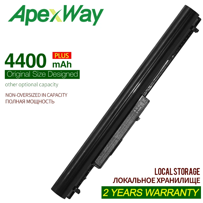 ApexWay 4400mAh 14.4V Black Laptop Battery LA04 For 8Cells HP Pavilion 350 G1 G6G36PA G14-A006TX 15-N233SL LA04DF | Компьютеры и офис