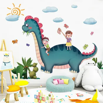 Cartoon Dinosaur Wall Sticker PVC Animal Boy Girl Kids Room Decoration Aesthetic Bedroom Nursery Home Decor Accessories Poster
Cartoon Dinosaur Wall Sticker PVC Animal Boy Girl Kids Room Decoration Aesthetic Bedroom Nursery Home Decor Accessories Poster
