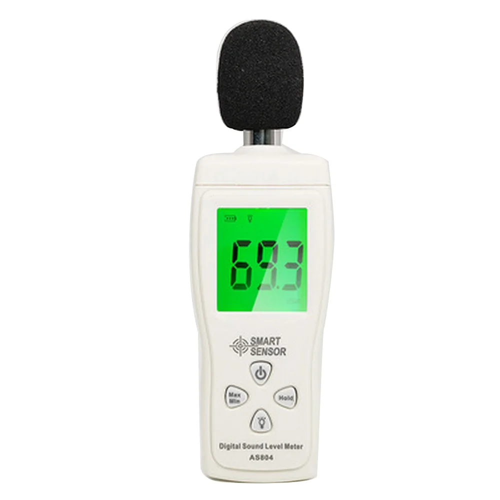 Mini Digital Sound Noise Meter Backlight LCD Display Measuing Tester 30-130dB Noise Measuring Instrument Decibel Monitor Tool
Mini Digital Sound Noise Meter Backlight LCD Display Measuing Tester 30-130dB Noise Measuring Instrument Decibel Monitor Tool