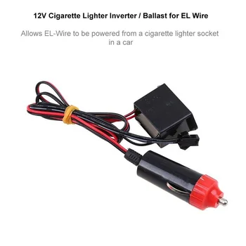 12V Power Supply Inverter Adapter Controller Plug for EL Wire Adaptor Car Cigarette Lighter Socket Plug DC Inverter/Ballast
12V Power Supply Inverter Adapter Controller Plug for EL Wire Adaptor Car Cigarette Lighter Socket Plug DC Inverter/Ballast