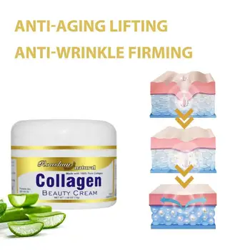 100% Natural Collagen Beauty Cream Moisturizer Anti Cream Nourishing Whitening Anti 80ml Wrinkle Care Brightening Skin Agin I6S6 
100% Natural Collagen Beauty Cream Moisturizer Anti Cream Nourishing Whitening Anti 80ml Wrinkle Care Brightening Skin Agin I6S6