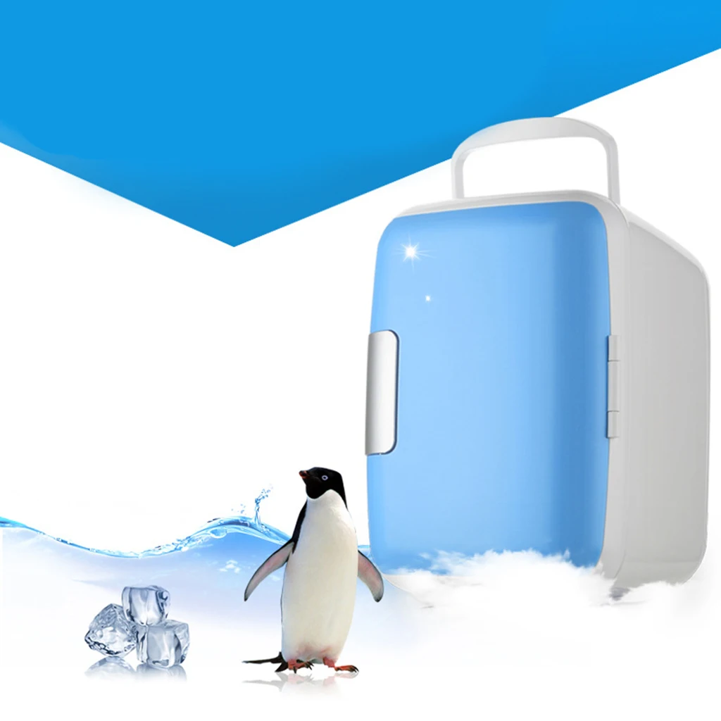 4L Mini Car Refrigerator 2 Layer Car Fridge with Handle Drinks Cooler Warmer 4L Mini Car Refrigerator 2 Layer Car Fridge with Handle Drinks Cooler Warmer