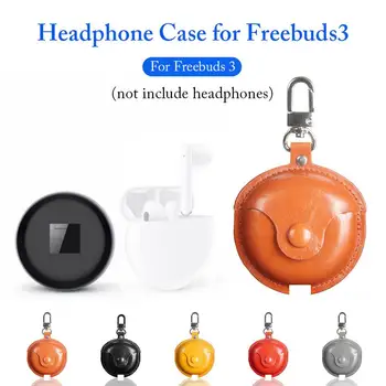 Headphone Case Leather Earphone Holder Earbuds Protective Carrying Case for Freebuds3
Headphone Case Leather Earphone Holder Earbuds Protective Carrying Case for Freebuds3