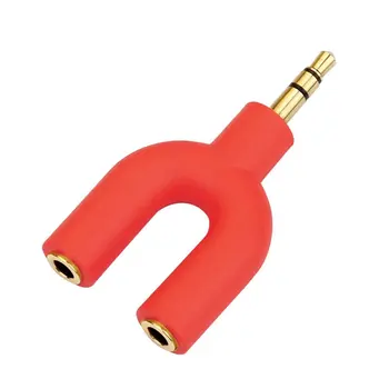 Mp3U Headphone Splitter New 3.5Mm Dual Jack Earphone Adapter For Mp3 Player Earphone Splitter Adapter 
Mp3U Headphone Splitter New 3.5Mm Dual Jack Earphone Adapter For Mp3 Player Earphone Splitter Adapter