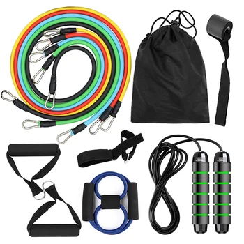 13pcs Resistance Bands Set Workout Equipment Tube Bands Jump Rope Door Anchor Ankle Straps 8-Shaped Resistance Band for Home Gym
13pcs Resistance Bands Set Workout Equipment Tube Bands Jump Rope Door Anchor Ankle Straps 8-Shaped Resistance Band for Home Gym