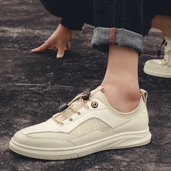 summer Casual shoes mesh men's flat bottom trend thick bottom shoes fashion breathable summer shoes slip on wear-resistant 
summer Casual shoes mesh men's flat bottom trend thick bottom shoes fashion breathable summer shoes slip on wear-resistant