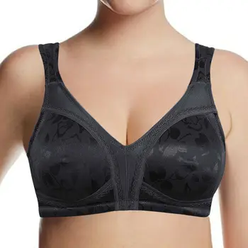 Vgplay Women's Underwear Unlined Plus Size Floral Lingerie Gather Fullcover Adjusted-straps Women Bra
Vgplay Women's Underwear Unlined Plus Size Floral Lingerie Gather Fullcover Adjusted-straps Women Bra