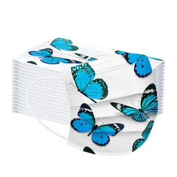 50/100pcs Adult Kid Butterfly Printed Three Layers Disposable Face Mask Unisex Industrial Dustproof Ear Loop Mask Bandage 2020
50/100pcs Adult Kid Butterfly Printed Three Layers Disposable Face Mask Unisex Industrial Dustproof Ear Loop Mask Bandage 2020