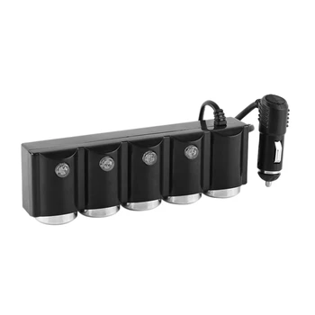 4-Way Multi-Socket Car Cigarette Lighter Dispenser Usb Power Adapter Charger With Switch Charger Dual Usb Port For Smart Phone D
4-Way Multi-Socket Car Cigarette Lighter Dispenser Usb Power Adapter Charger With Switch Charger Dual Usb Port For Smart Phone D