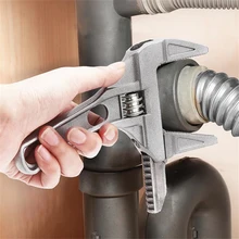 Multi-function Adjustable Wrench Aluminium Alloy large Open Wrench Universal Spanner Repair Tool for Water Pipe Screw Bathroom
Multi-function Adjustable Wrench Aluminium Alloy large Open Wrench Universal Spanner Repair Tool for Water Pipe Screw Bathroom