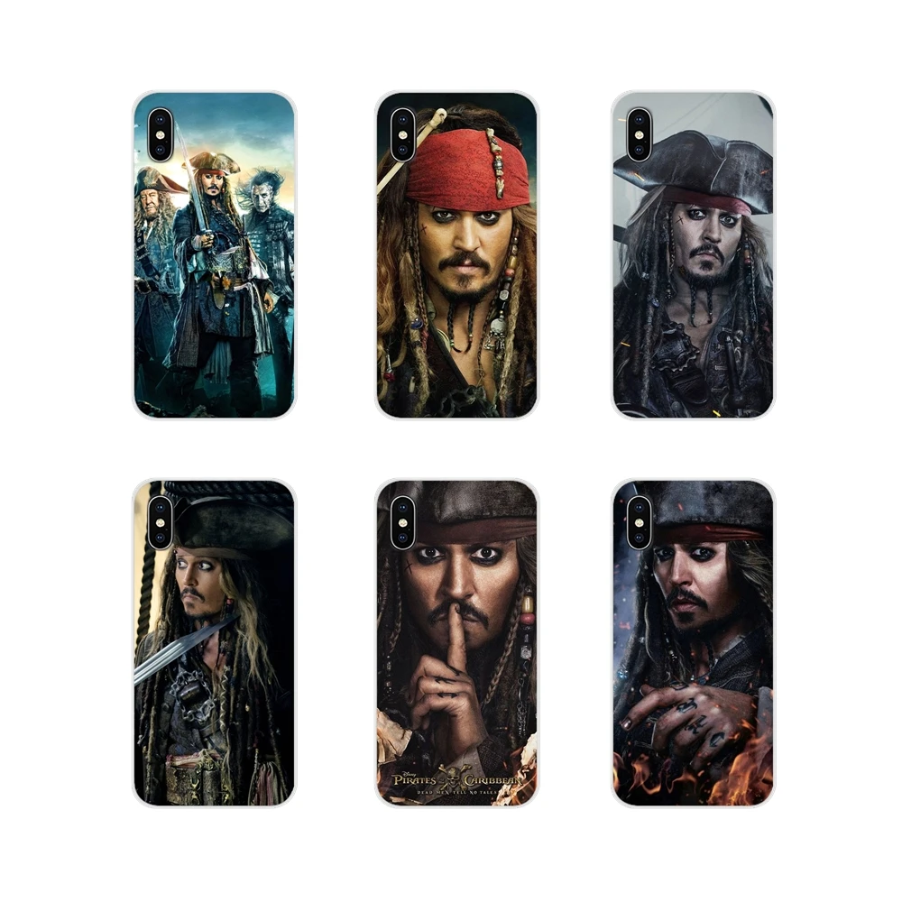 For LG G3 G4 Mini G5 G6 G7 Q6 Q7 Q8 Q9 V10 V20 V30 X Power 2 3 K10 K4 K8 2017 Pirates Of The Caribbean Johnny Depp TPU Cover Bag | Мобильные