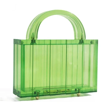 Fluorescent Transparent Acrylic Fashion Women Handbag Luxury Party Prom Elegant
Fluorescent Transparent Acrylic Fashion Women Handbag Luxury Party Prom Elegant