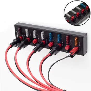AP-8 8-Ports Power Distributor 40A FOR Anderson Plug Shortwave Radio Communication Power Spare Fuses
AP-8 8-Ports Power Distributor 40A FOR Anderson Plug Shortwave Radio Communication Power Spare Fuses