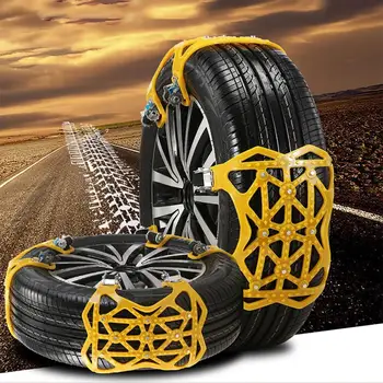 TPU Anti-Skid Chain Safety Emergency Skidproof Chains Universal Car Belt Snow Chain
TPU Anti-Skid Chain Safety Emergency Skidproof Chains Universal Car Belt Snow Chain