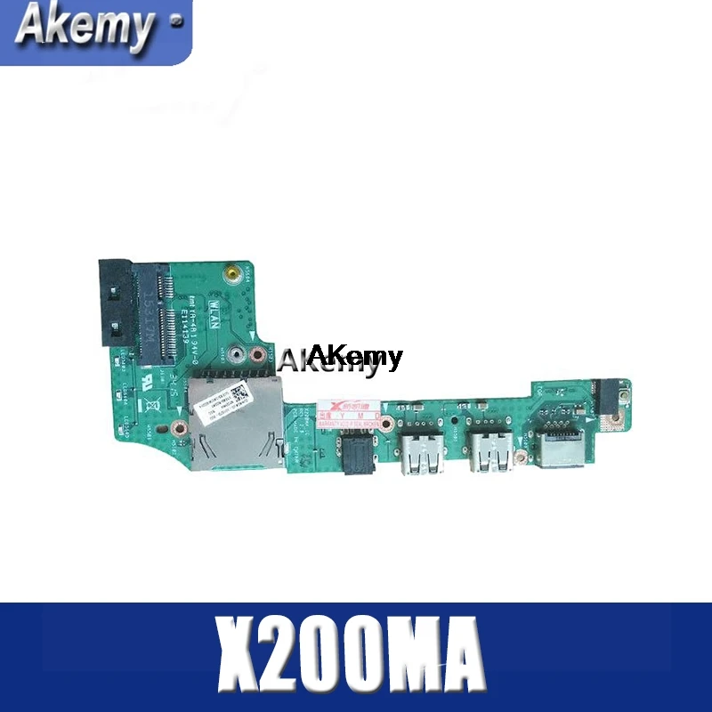 FOR ASUS x200 x200c x200ca X200M X200MA USB SD Card Reader Audio Board IO_BOARD WITH CABLE
FOR ASUS x200 x200c x200ca X200M X200MA USB SD Card Reader Audio Board IO_BOARD WITH CABLE