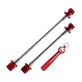 Rear Ultralight Cycling Quick Release Skewers Practical Front Wheel Locking Sports Anti Theft Aluminum Alloy Portable Hand Tools
Rear Ultralight Cycling Quick Release Skewers Practical Front Wheel Locking Sports Anti Theft Aluminum Alloy Portable Hand Tools