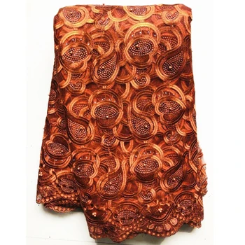 African Lace Fabric Burnt orange French Nigerian Lace Fabric Bridal High Quality Swiss Net Tulle Lace Fabric For Wedding Party
African Lace Fabric Burnt orange French Nigerian Lace Fabric Bridal High Quality Swiss Net Tulle Lace Fabric For Wedding Party