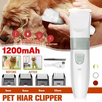 Professional Pet Dog Hair Trimmer Animal Grooming Clippers Cat Cutter Machine Shaver Electric Scissor Clipper USB Charging
Professional Pet Dog Hair Trimmer Animal Grooming Clippers Cat Cutter Machine Shaver Electric Scissor Clipper USB Charging