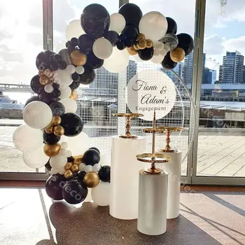 Black Gold White Chrome Matal Balloons Garland Arch Kit 105pcs Baby Shower Birthday Wedding Engagement Anniversary Party Decor
Black Gold White Chrome Matal Balloons Garland Arch Kit 105pcs Baby Shower Birthday Wedding Engagement Anniversary Party Decor