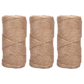 3Pcs Jute Rope Hand-Woven Fine Hemp Rope Garden Decoration Thick Hemp Rope Party Tug Of War Rope
3Pcs Jute Rope Hand-Woven Fine Hemp Rope Garden Decoration Thick Hemp Rope Party Tug Of War Rope