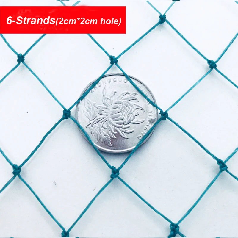 6-Strands Anti Bird Netting Nylon Knotted Netting Garden fence Crops Protective Fencing Mesh Deer Dog Cat Chicken Net
6-Strands Anti Bird Netting Nylon Knotted Netting Garden fence Crops Protective Fencing Mesh Deer Dog Cat Chicken Net