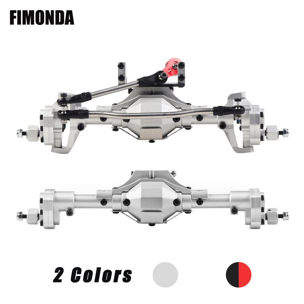 FIMONDA SCX10 Aluminum CNC Anodized Full Front Rear Portal Axle for 1/10 RC Crawler Car Axial SCX10 II 90046 90047 Upgrade Parts
FIMONDA SCX10 Aluminum CNC Anodized Full Front Rear Portal Axle for 1/10 RC Crawler Car Axial SCX10 II 90046 90047 Upgrade Parts