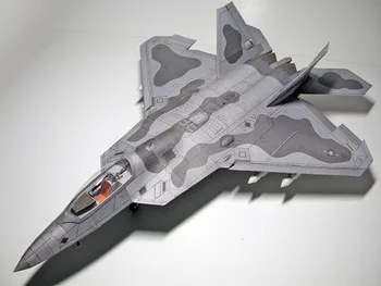 1:33 American F-22 Raptor Fighter Paper Model Aircraft Paper Model Manual DIY Aircraft Military Collectible Gift Educational Toy
1:33 American F-22 Raptor Fighter Paper Model Aircraft Paper Model Manual DIY Aircraft Military Collectible Gift Educational Toy