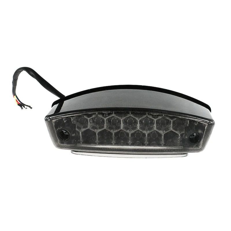 21 LED Motorcycle Smoked Tail Rear Light Fender Brake Light Turn Signal Light for Moto Bobber Chopper
21 LED Motorcycle Smoked Tail Rear Light Fender Brake Light Turn Signal Light for Moto Bobber Chopper