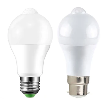 85-265V 10W Smart LED Light Bulb Lamp B22 E27 PIR Detector Motion Activated SensorFor Corridor Pathway Stair Garden Yard Home
85-265V 10W Smart LED Light Bulb Lamp B22 E27 PIR Detector Motion Activated SensorFor Corridor Pathway Stair Garden Yard Home