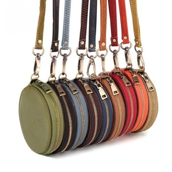 New Round Genuine Leather Coin Purse Women Men Candy Coin Wallet Mini Small Purse Female Clutch Coin Pouch Pochette Card Holder 
New Round Genuine Leather Coin Purse Women Men Candy Coin Wallet Mini Small Purse Female Clutch Coin Pouch Pochette Card Holder