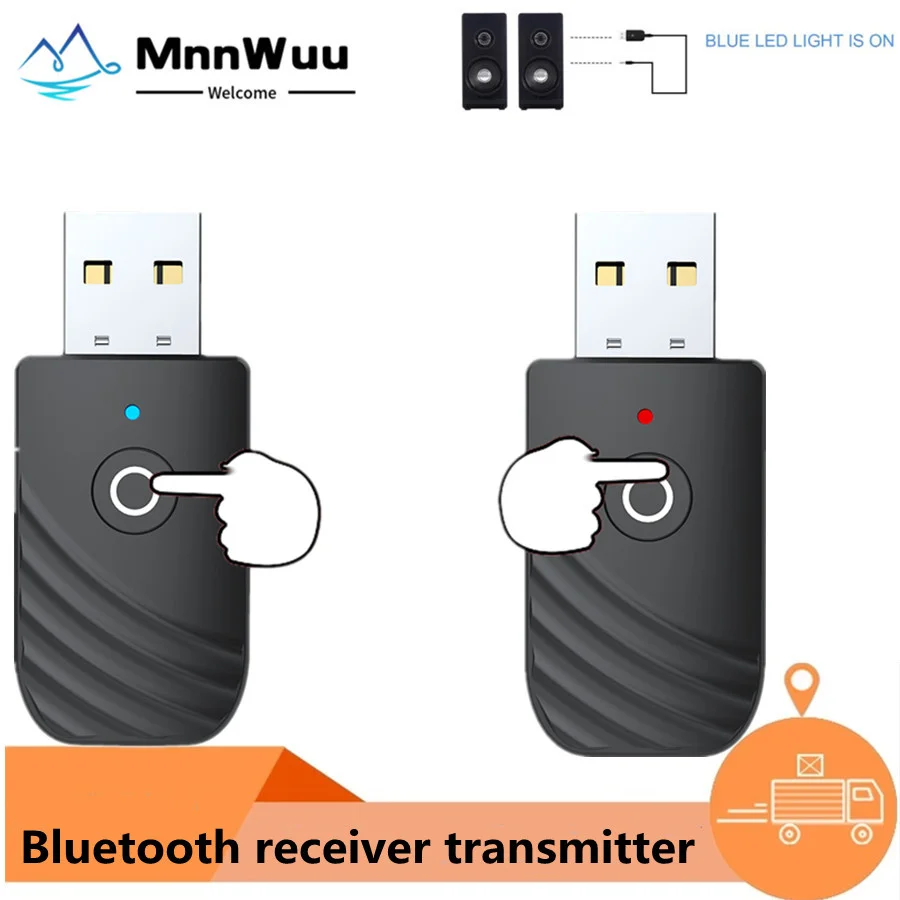 USB Bluetooth 5 0 передатчик приемник 3 в 1 адаптер мм AUX подключи и работай для ТВ ПК