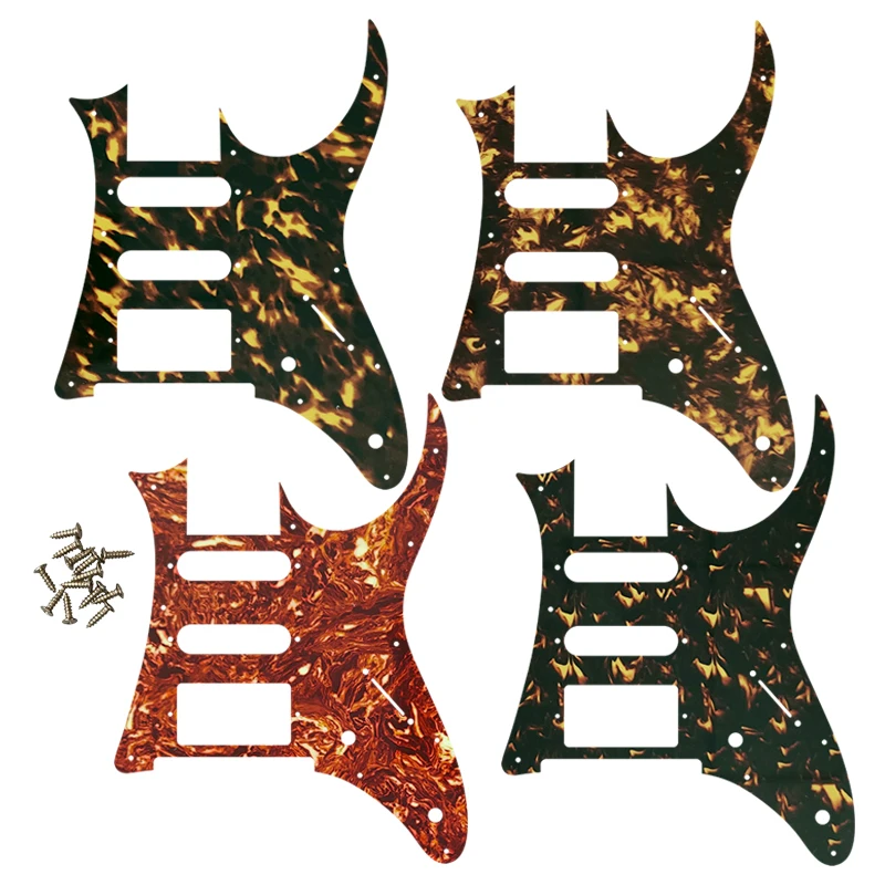 

Pleroo Custom Guitar Parts - For MIJ Ibanez RG 350 DX Guitar Pickguard SSH Humbucker Pickup Scratch Plate Flame Pattern