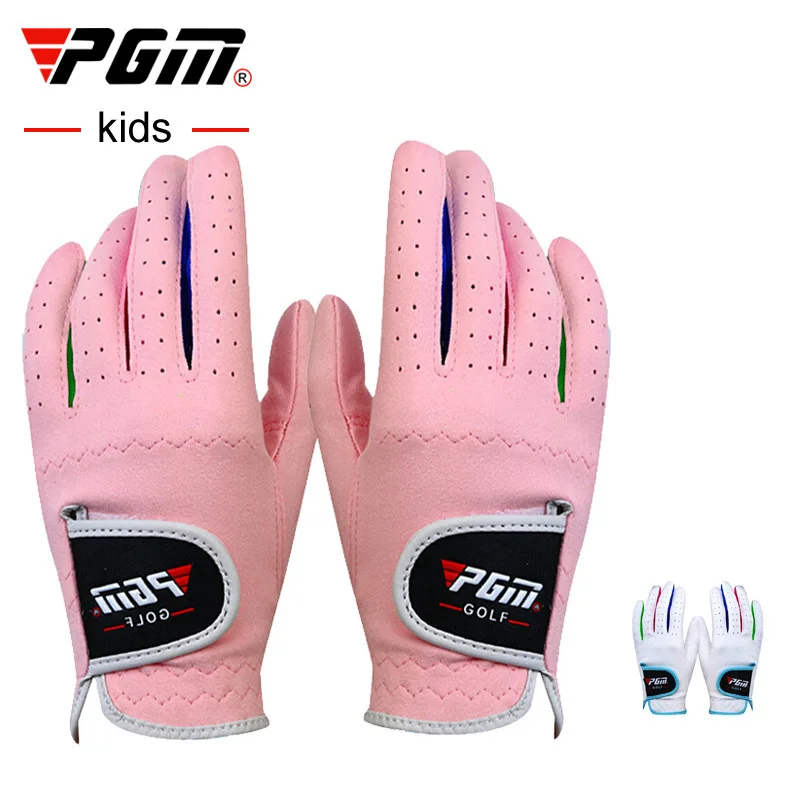 

Golf Gloves Women Microfiber Teenager Golf Gloves Soft Fit Sport Grip Durable Gloves Anti-skid Breathable Sports Gloves Catazer