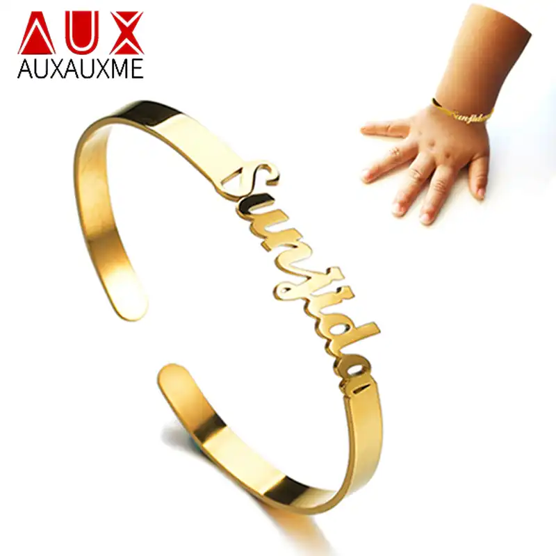 custom baby bracelet with name