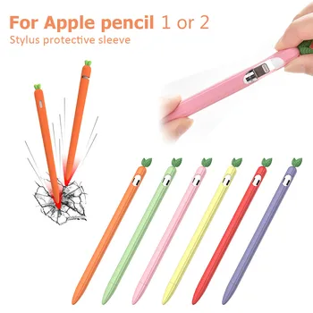 Cute For Apple Pencil 1 2 Fruit Color Silicone Protective Case Pen Point Stylus Penpoint Cover Protector Case With Pen Cap
Cute For Apple Pencil 1 2 Fruit Color Silicone Protective Case Pen Point Stylus Penpoint Cover Protector Case With Pen Cap