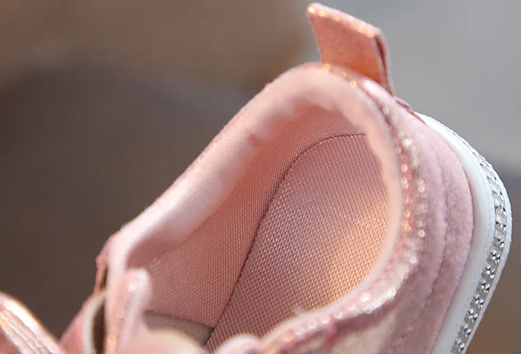 1-6Years Old Baby Girl Bow Sequin Crib Casual Shoes Dress Shoes Baby Casual Shoes Girls Shoes