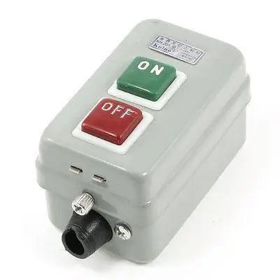 AC 380V 15A ON/OFF 3 Phase 3P Self-Locking Power Push Button Switch 
AC 380V 15A ON/OFF 3 Phase 3P Self-Locking Power Push Button Switch