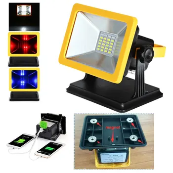 15W Portable Rechargeable LED Work Light with Magnetic Base Waterproof Searchlight Spotlights Flashlight Outdoor Emergency Light
15W Portable Rechargeable LED Work Light with Magnetic Base Waterproof Searchlight Spotlights Flashlight Outdoor Emergency Light