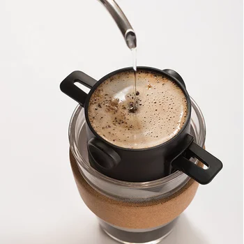 Coffee Filter Portable 304 Stainless Steel Drip Coffee Tea Holder Funnel Baskets Reusable Stand Coffee Dripper With Filter Cup
Coffee Filter Portable 304 Stainless Steel Drip Coffee Tea Holder Funnel Baskets Reusable Stand Coffee Dripper With Filter Cup