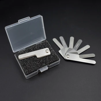 Oral Dental Interproximal measuring ruler Measure Tooth Gap Stainless Steel Reciprocating IPR System Orthodontic Treatment
Oral Dental Interproximal measuring ruler Measure Tooth Gap Stainless Steel Reciprocating IPR System Orthodontic Treatment